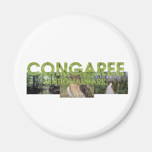 ABH Congaree NP Magnets Magneet (Voorkant)