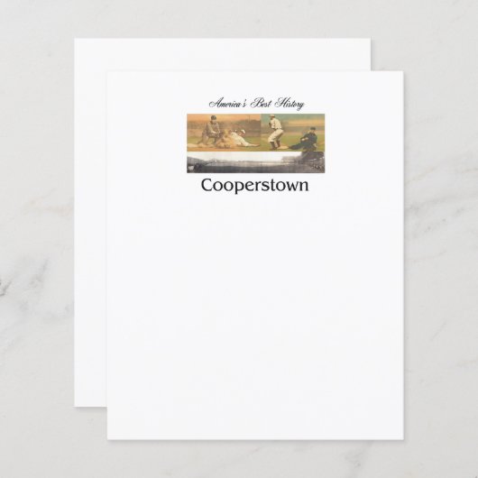 ABH Cooperstown (Voorkant / Achterkant)