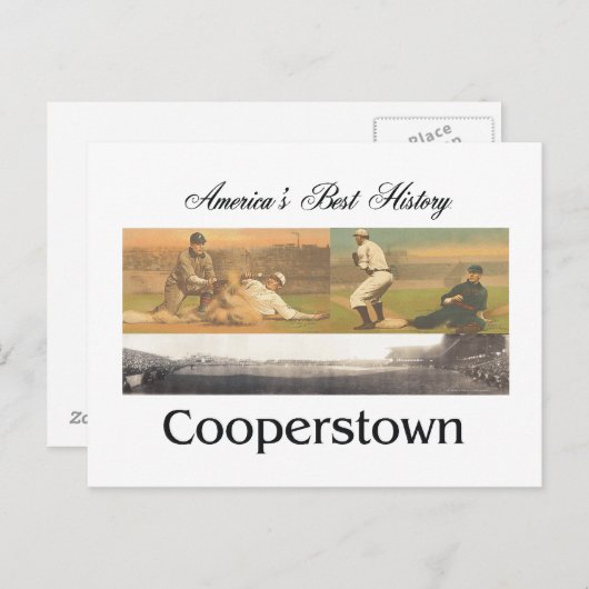 ABH Cooperstown Briefkaart (Voorkant / Achterkant)