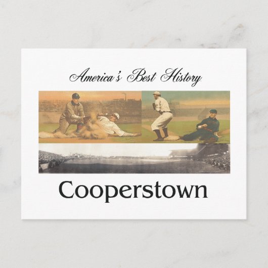 ABH Cooperstown Briefkaart (Voorkant)