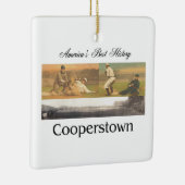 ABH Cooperstown Keramisch Ornament (Rechts)