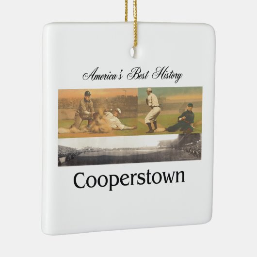 ABH Cooperstown Keramisch Ornament (Rechts)