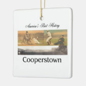 ABH Cooperstown Keramisch Ornament (Links)