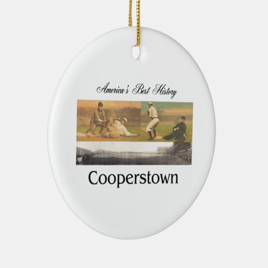 ABH Cooperstown Keramisch Ornament (Rechts)