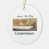 ABH Cooperstown Keramisch Ornament (Links)