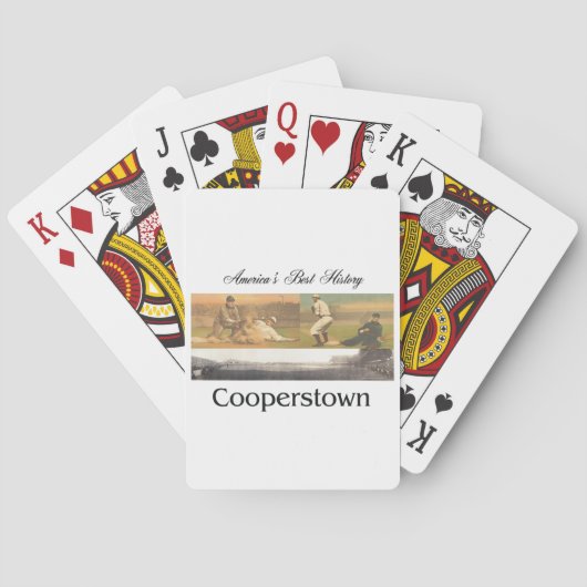 ABH Cooperstown Speelkaarten (Achterkant)