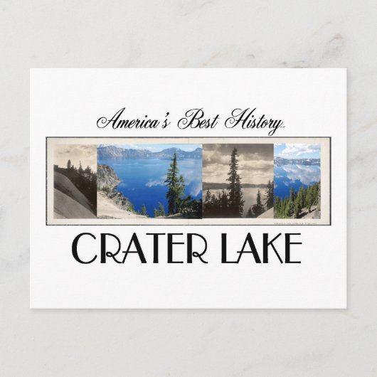 ABH Crater Lake Briefkaart (Voorkant)