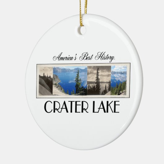 ABH Crater Lake Keramisch Ornament (Links)