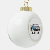 ABH Crater Lake Keramische Bal Ornament (Links)