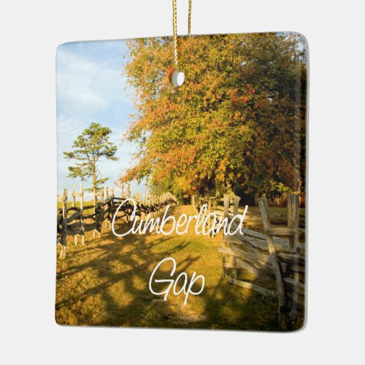 ABH Cumberland Gap Keramisch Ornament (Links)