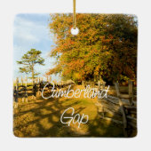 ABH Cumberland Gap Keramisch Ornament (Achterkant)