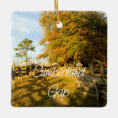 ABH Cumberland Gap Keramisch Ornament (Voorkant)