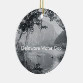 ABH Delaware Water Gap Keramisch Ornament (Rechts)