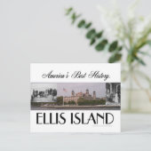 ABH Ellis Island Briefkaart (Staand voorkant)