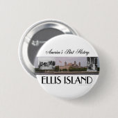 ABH Ellis Island Ronde Button 5,7 Cm (Voorkant /achterkant)