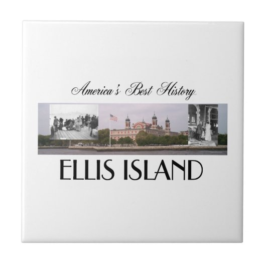 ABH Ellis Island Tegeltje (Voorkant)