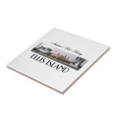 ABH Ellis Island Tegeltje (Zijkant)