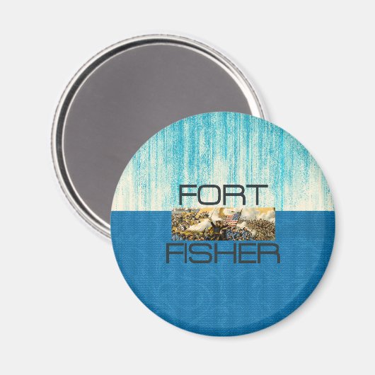 ABH Fort Fisher Magneet (Voorkant / Achterkant)