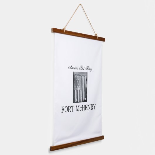 ABH Fort McHenry Hangend Wandkleed (Gebogen)