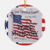ABH Fort McHenry Keramisch Ornament (Voorkant)