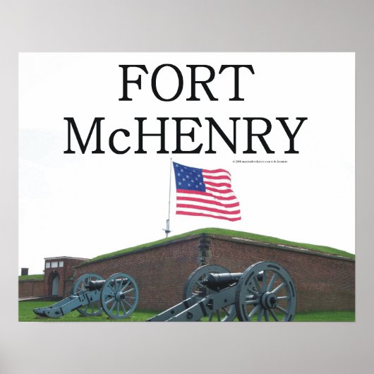ABH Fort McHenry Poster (Voorkant)