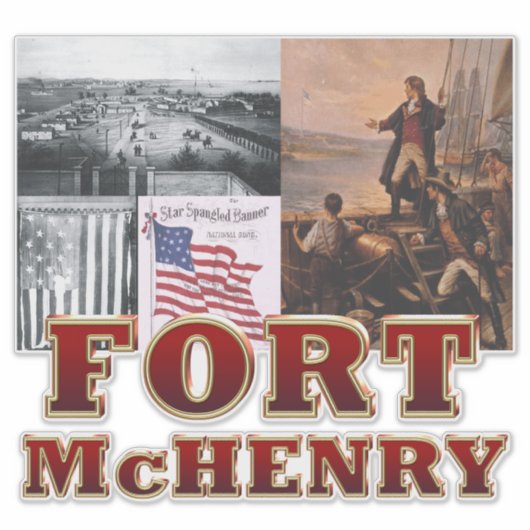 ABH Fort McHenry Sticker (Voorkant)