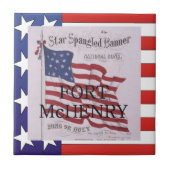 ABH Fort McHenry Tegeltje (Voorkant)