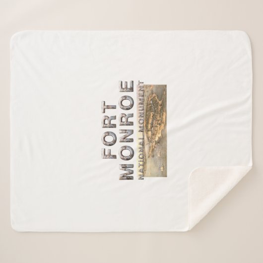 ABH Fort Monroe Sherpa Deken (Voorkant (horizontaal))