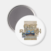 ABH Fort Raleigh Magnets Magneet (Voorkant / Achterkant)