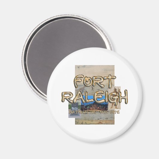 ABH Fort Raleigh Magnets Magneet (Voorkant / Achterkant)