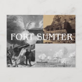 ABH Fort Sumter Briefkaart (Voorkant)