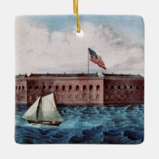 ABH Fort Sumter Keramisch Ornament