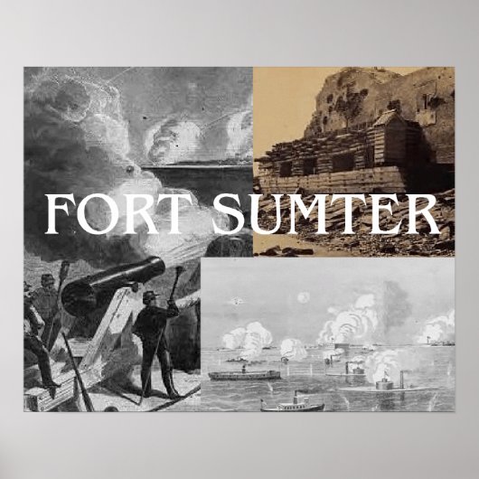 ABH Fort Sumter Poster (Voorkant)