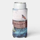 ABH Fort Sumter Seltzer Blikjeskoeler (Seltzer Achterkant)