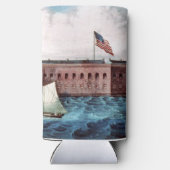 ABH Fort Sumter Seltzer Blikjeskoeler (Achterkant)