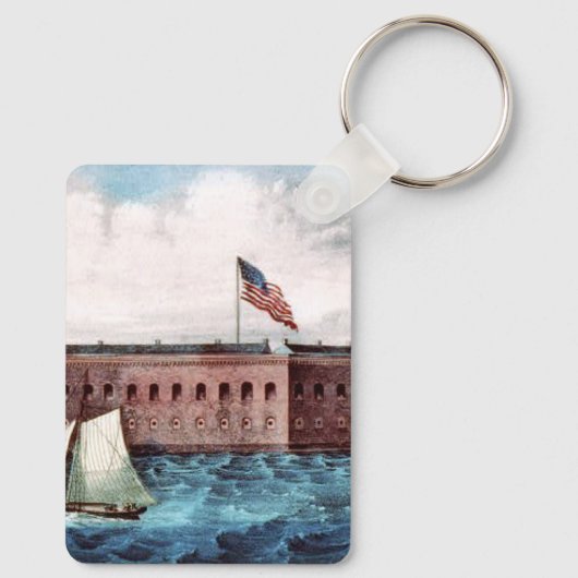 ABH Fort Sumter Sleutelhanger (Achterkant)
