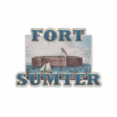 ABH Fort Sumter Sticker (Voorkant)