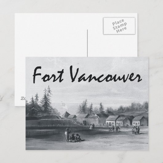 ABH Fort Vancouver Briefkaart (Voorkant / Achterkant)