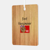 ABH Fort Vancouver Metal Ornament (Voorkant links)