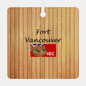 ABH Fort Vancouver Metal Ornament (Voorkant)