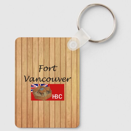 ABH Fort Vancouver Sleutelhanger (Achterkant)