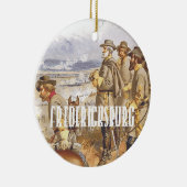 ABH Fredericksburg Keramisch Ornament (Rechts)