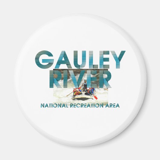 ABH Gauley River Magnets Magneet (Voorkant)