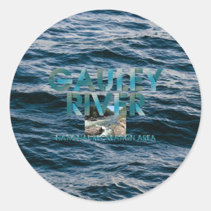 ABH Gauley River Ronde Sticker