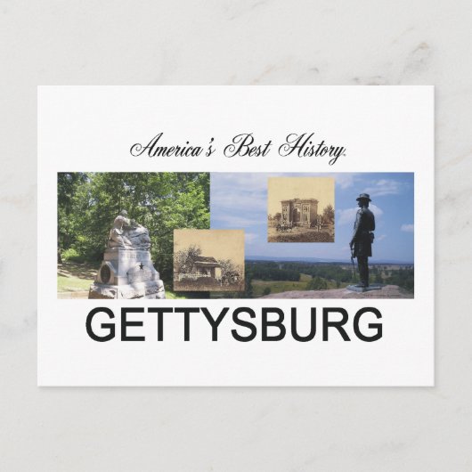 ABH Gettysburg Briefkaart (Voorkant)