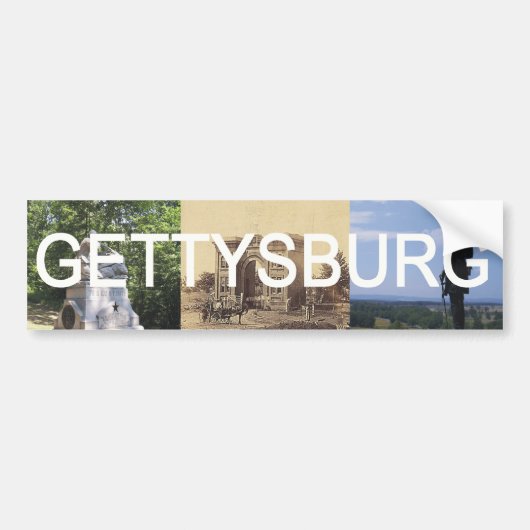 ABH Gettysburg Bumpersticker (Voorkant)