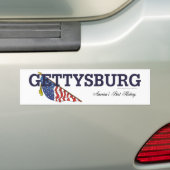 ABH Gettysburg Bumpersticker (Op auto)