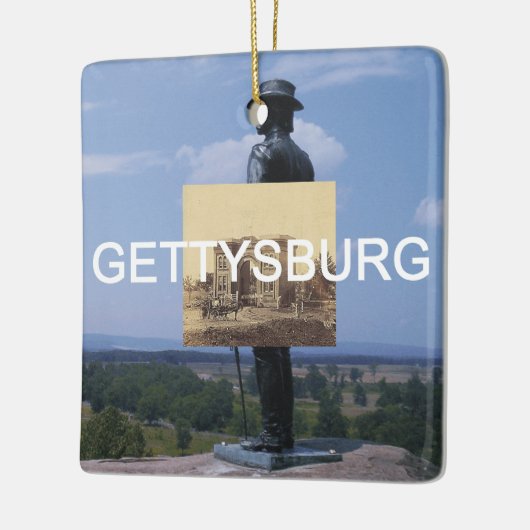ABH Gettysburg Keramisch Ornament (Links)