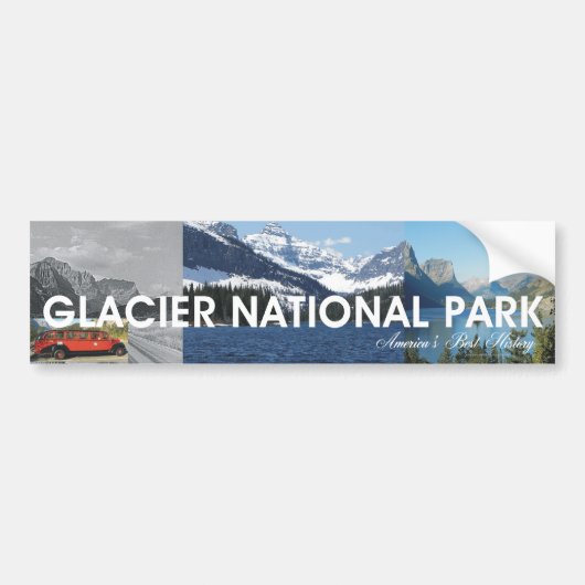ABH Glacier Bumpersticker (Voorkant)