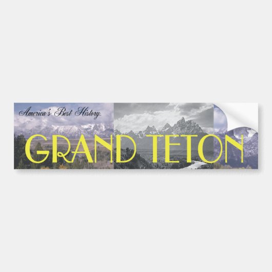 ABH Grand Teton Bumpersticker (Voorkant)